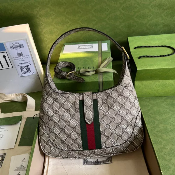 Yupoo bagsoffer GUCCI X BALENCIAGA Jackie 1961 small shoulder bag 0115