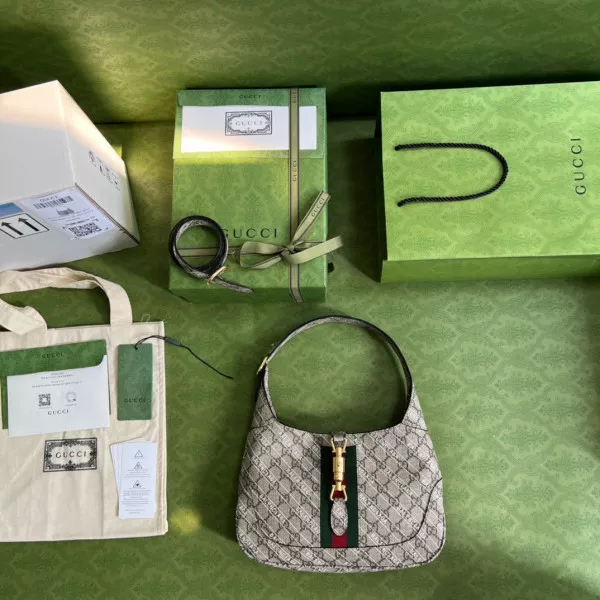 Yupoo bagsoffer GUCCI X BALENCIAGA Jackie 1961 small shoulder bag 0115