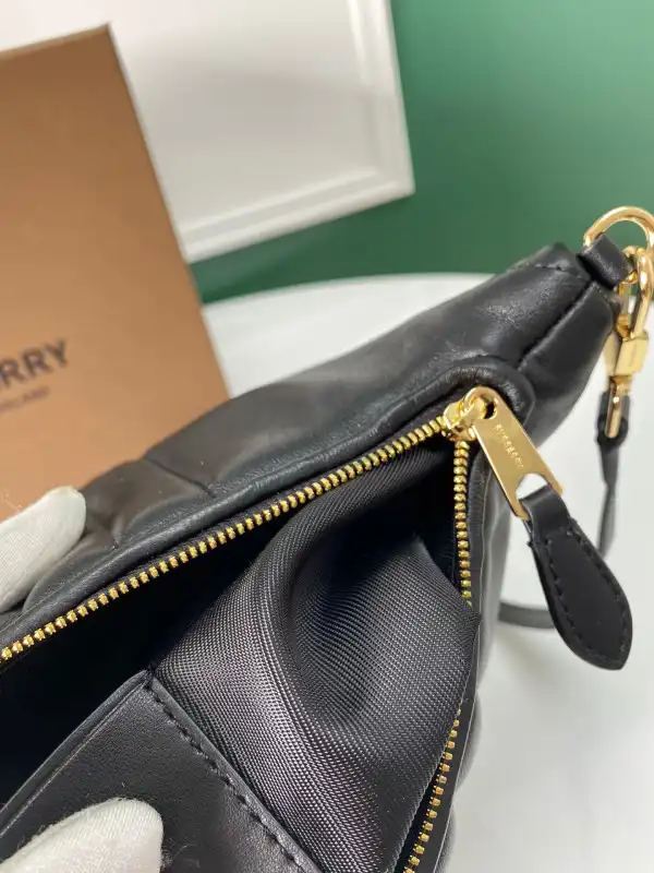 Bagsoffer BURBERRY Small Quilted Lambskin Crescent Lola Bag 0201