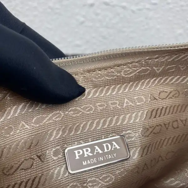 Bagsoffer PRADA Satin mini-bag with artificial crystals 0203