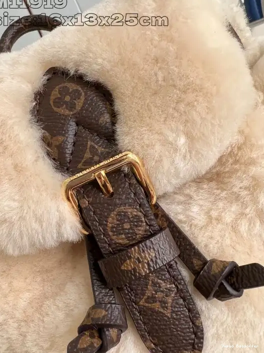 Bagsoffer Ski Teddy Louis Backpack Vuitton Nano 0214