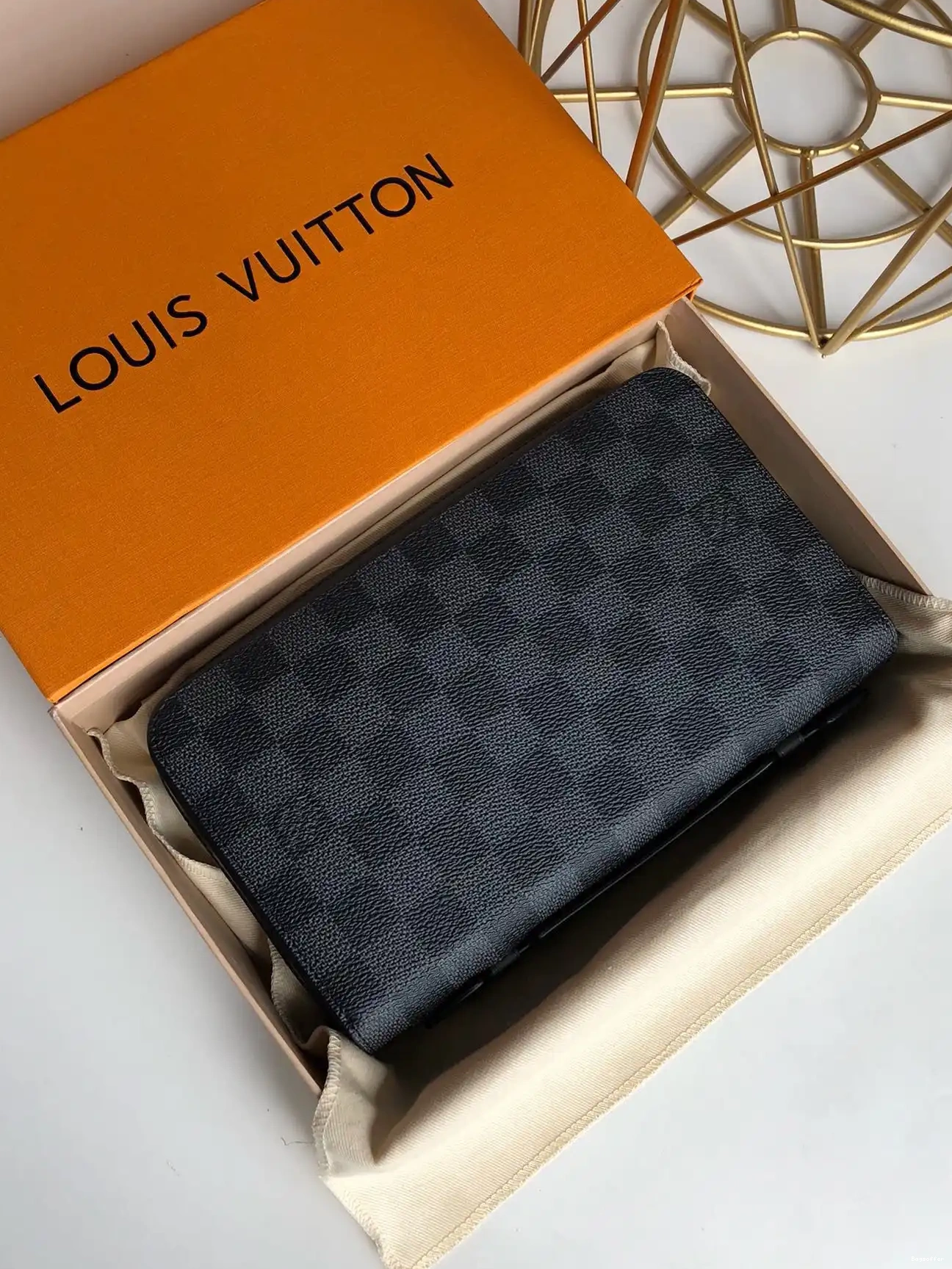 Bagsoffer Vuitton WALLET XL Louis ZIPPY 0217