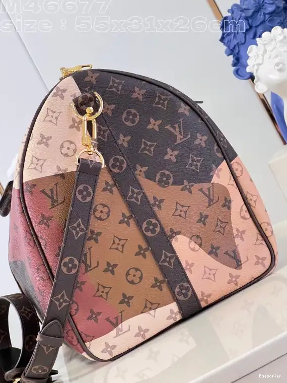 Bagsoffer yupoo VUITTON LOUIS 55 KEEPALL BANDOULIERE 0218