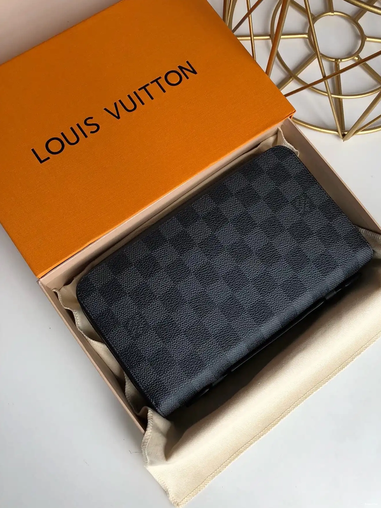 Bagsoffer Vuitton WALLET XL Louis ZIPPY 0217