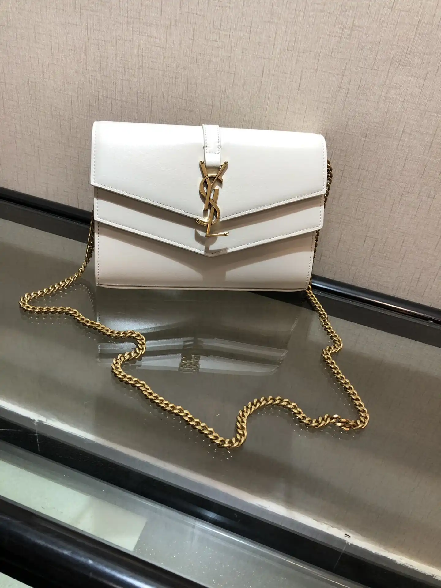 Bagsoffer YSL MEDIUM SULPICE CHAIN WALLET 0202